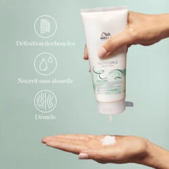 Conditionneur Nutri Curls Wella 200ml -Produits Coiffure Boutique 1110.21 3 31506.1693987348