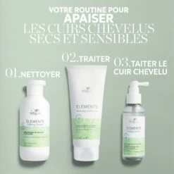 Elements Shampoing Calming Wella 1000ml -Produits Coiffure Boutique 114.122 6 39164.1694011959