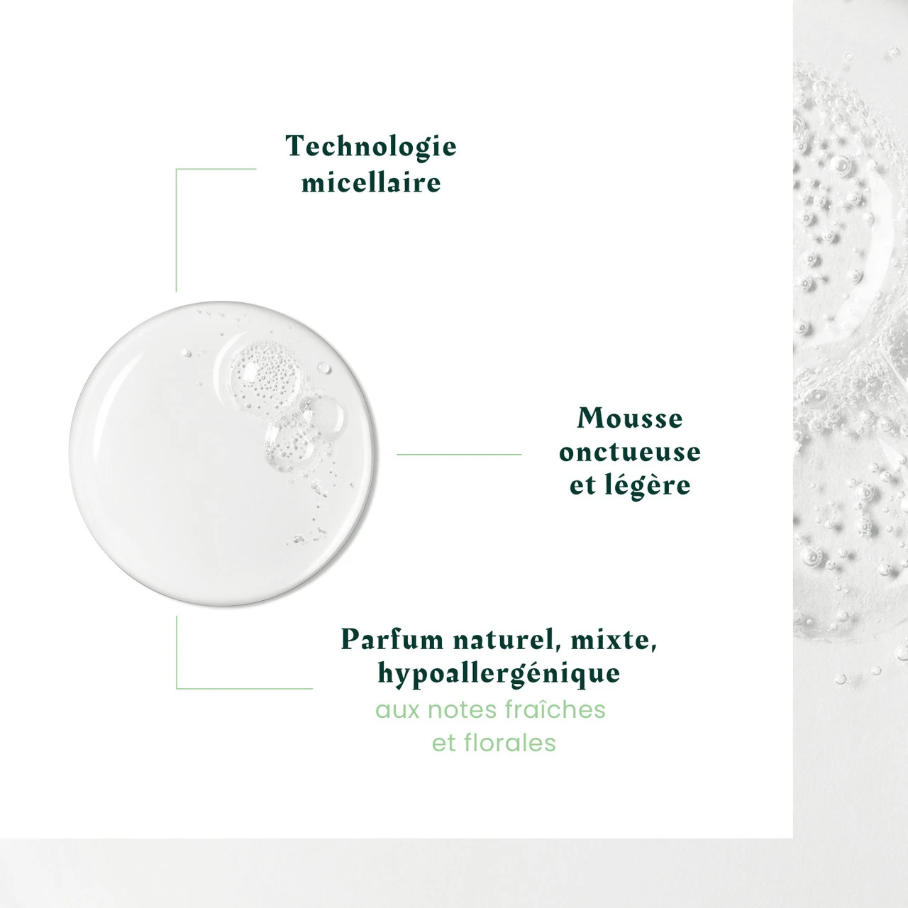 Eco-Recharge Shampoing Micellaire Bio Naturia René Furterer 400ml – Image 2