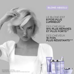 Bain Ultra-Violet Blond Absolu Kérastase 250ml -Produits Coiffure Boutique 3474636692231 3 06744.1684846742