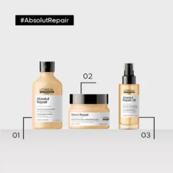 Absolut Repair Masque Restructurant Cheveux Abîmés L'Oréal 250ml -Produits Coiffure Boutique 3474636971039 3 60020.1684847282