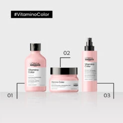 Vitamino Color Masque Pour Cheveux Colorés L'Oréal 250ml -Produits Coiffure Boutique 3474636974238 4 57055.1684847305