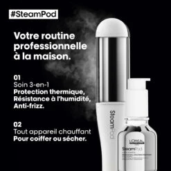 Soin Lissant 3-en-1 Steampod L'Oréal Professionnel 50ml -Produits Coiffure Boutique 3474637153434 1 89201.1694098779