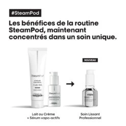Soin Lissant 3-en-1 Steampod L'Oréal Professionnel 50ml -Produits Coiffure Boutique 3474637153434 3 17163.1694098770