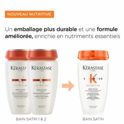 Bain Satin Nutritive Kérastase 250ml -Produits Coiffure Boutique 3474637154912 6 34020.1686298845