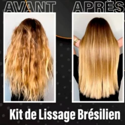 Kit Lissage Brésilien Shampooing+Soin Lissant BBHair Generik -Produits Coiffure Boutique Kit de lissage bre silien avant apre s 55175.1684847819