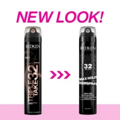 Max Hold Hairspray 32 Redken 300ml -Produits Coiffure Boutique Redken Triple Take 32 300ml 84153.1694768860