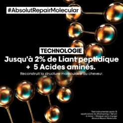Shampooing Absolut Repair Molecular L'Oréal Professionnel 1500 Ml -Produits Coiffure Boutique b7a7ac30 a3e2 4f9c 8d7a f25dbb3a2551 79105.1694081531