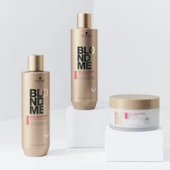 Baume Riche Pour Tous Les Blonds BLONDME 250ml -Produits Coiffure Boutique blondme all blondes 37047.1688632890