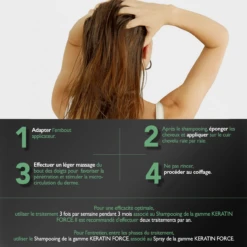 Spray Keratin Force Eugène Perma 200ml -Produits Coiffure Boutique keratin force traitement 25245.1684846786