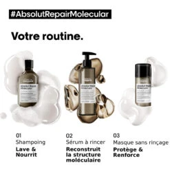 Shampooing Absolut Repair Molecular L'Oréal Professionnel 1500 Ml -Produits Coiffure Boutique molecular 1 25564.1694081532