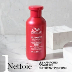 Shampooing Ultimate Repair Wella Professionals 250 Ml -Produits Coiffure Boutique shp 250 3 63635.1694094770