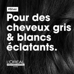 Silver Shampoing Déjaunisseur Pour Cheveux Gris L'Oréal 500ml -Produits Coiffure Boutique silver2 69010.1687165235